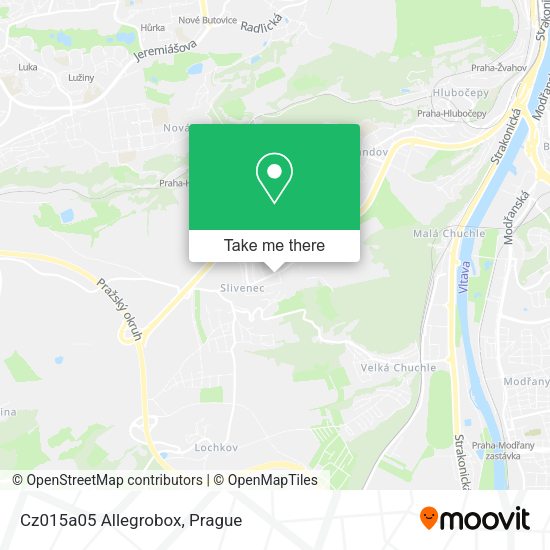 Карта Cz015a05 Allegrobox