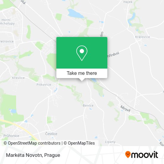 Карта Markéta Novotn