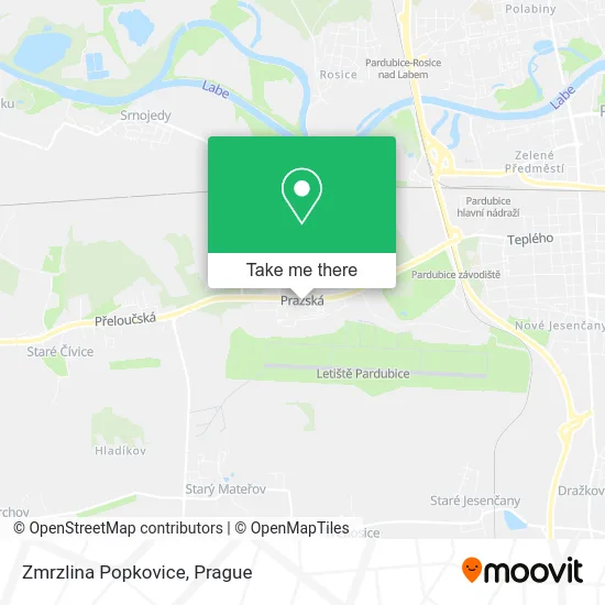 Карта Zmrzlina Popkovice