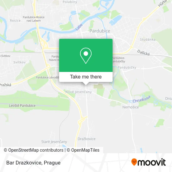 Карта Bar Drazkovice