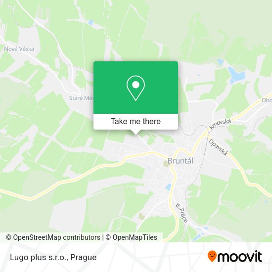 Карта Lugo plus s.r.o.