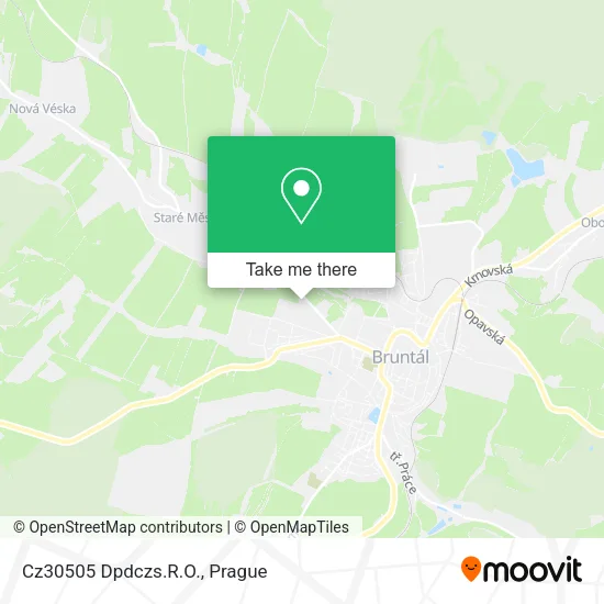 Карта Cz30505 Dpdczs.R.O.