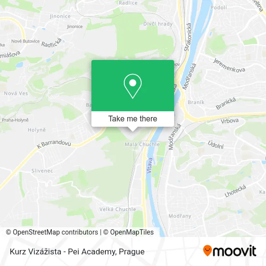 Карта Kurz Vizážista - Pei Academy