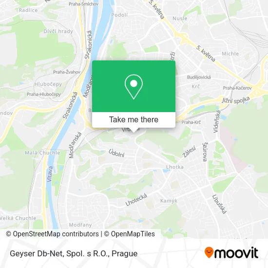 Карта Geyser Db-Net, Spol. s R.O.