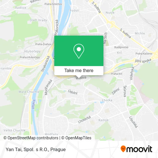 Карта Yan Tai, Spol. s R.O.