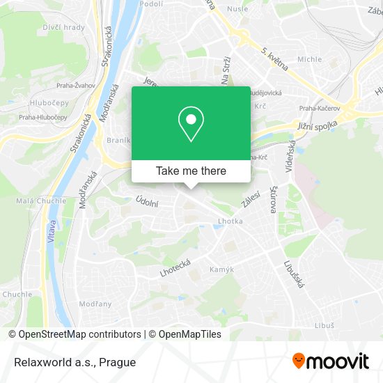 Карта Relaxworld a.s.
