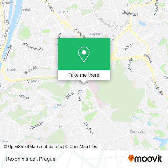Rexonix s.r.o. map