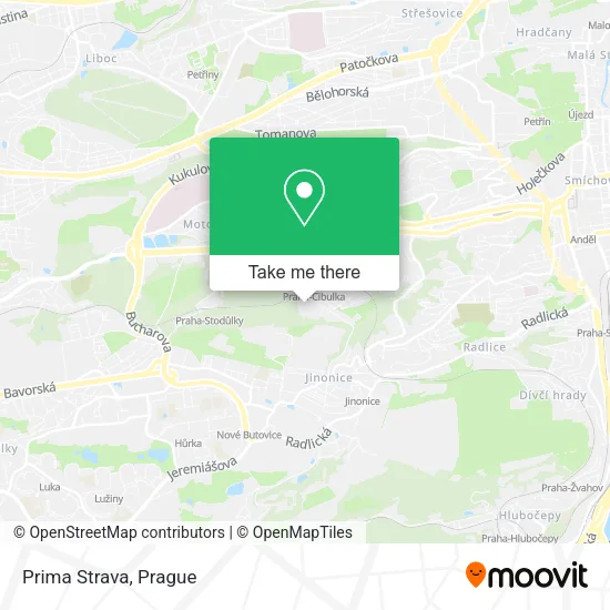 Карта Prima Strava