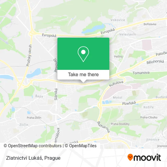 Карта Zlatnictvi Lukáš