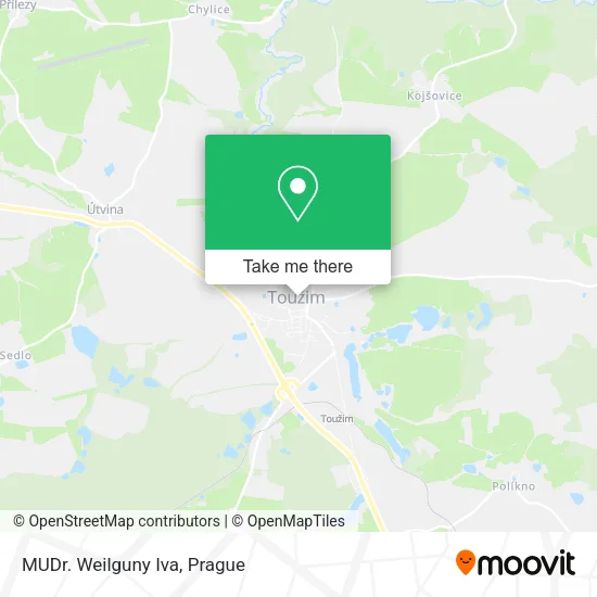 Карта MUDr. Weilguny Iva
