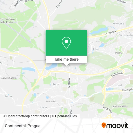 Карта Continental