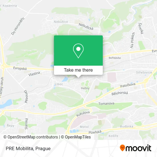 Карта PRE Mobilita