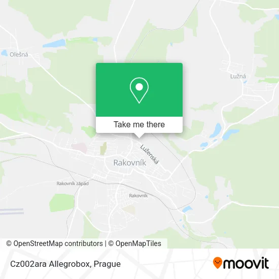Карта Cz002ara Allegrobox