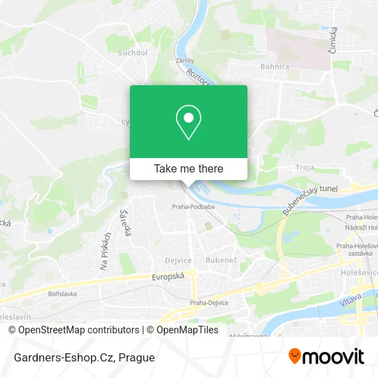 Карта Gardners-Eshop.Cz