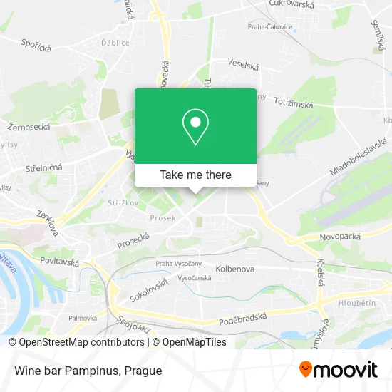 Карта Wine bar Pampinus