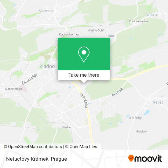 Netuctovy Krámek map