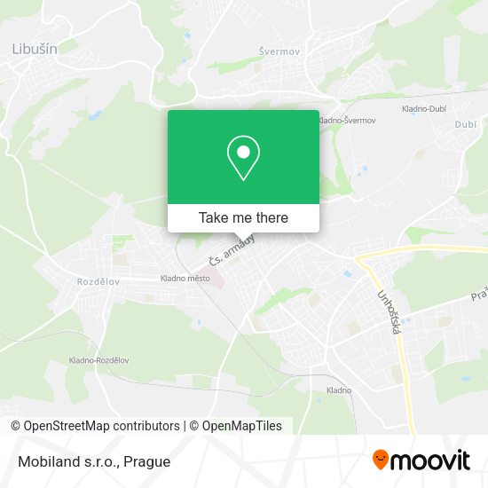 Карта Mobiland s.r.o.
