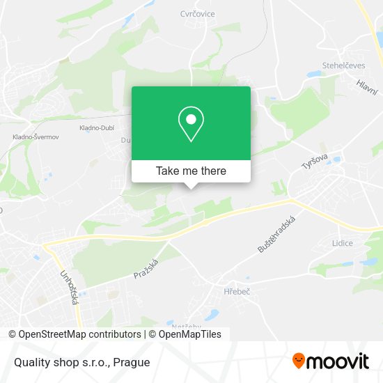 Карта Quality shop s.r.o.