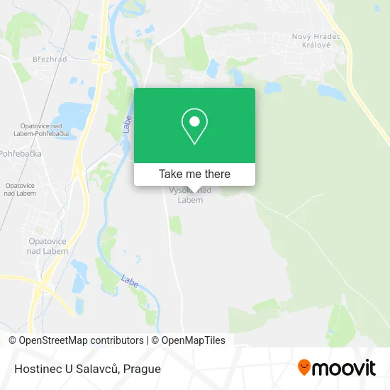 Hostinec U Salavců map
