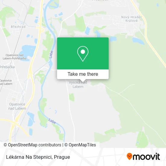 Карта Lékárna Na Stepnici