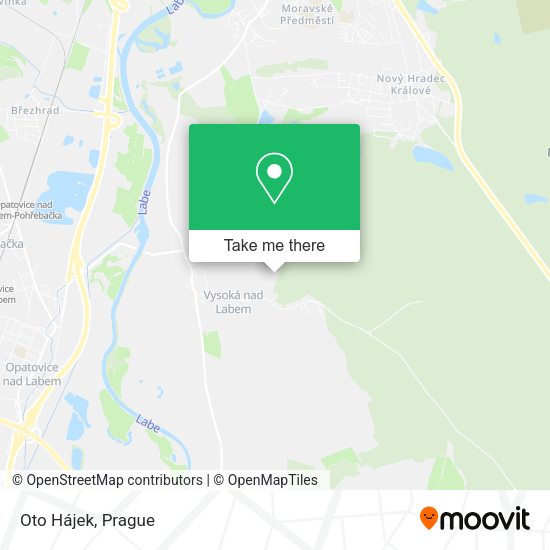 Карта Oto Hájek
