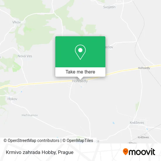 Карта Krmivo zahrada Hobby