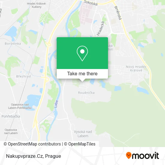 Карта Nakupvpraze.Cz