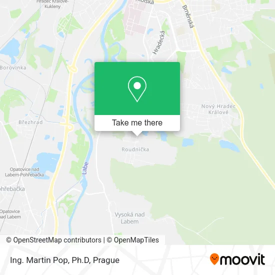 Карта Ing. Martin Pop, Ph.D