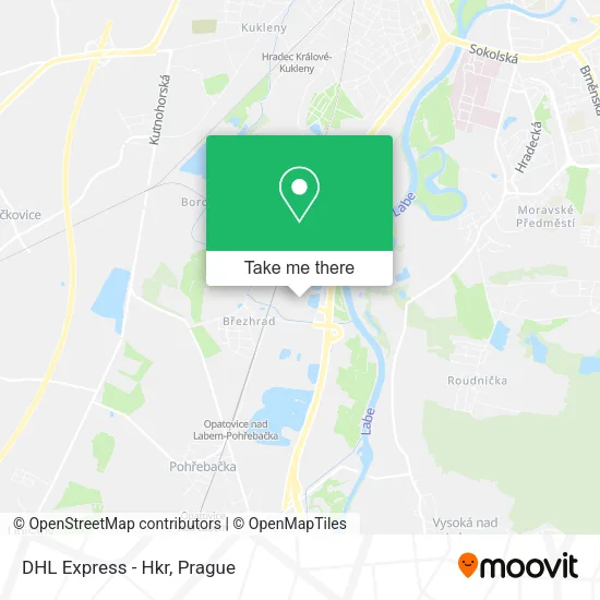 Карта DHL Express - Hkr