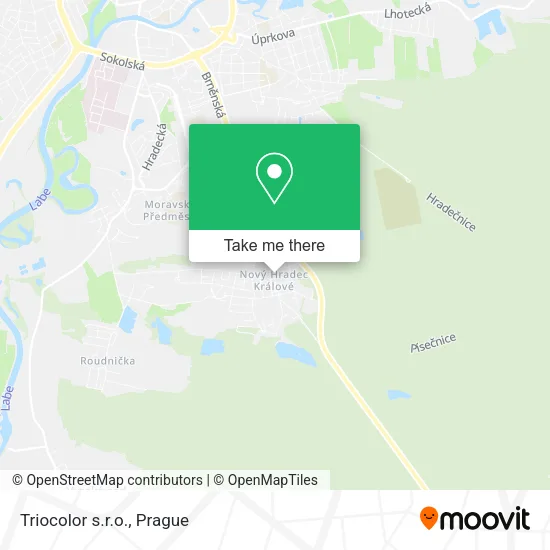 Карта Triocolor s.r.o.