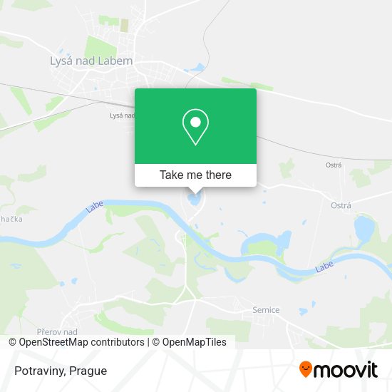 Карта Potraviny