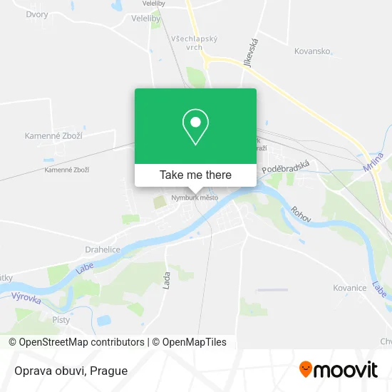 Карта Oprava obuvi