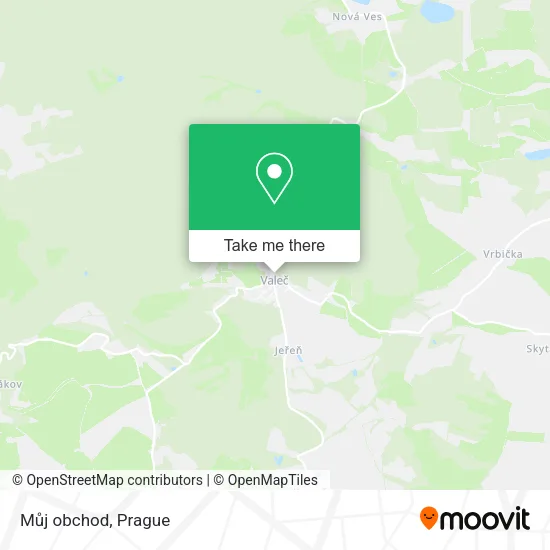 Карта Můj obchod