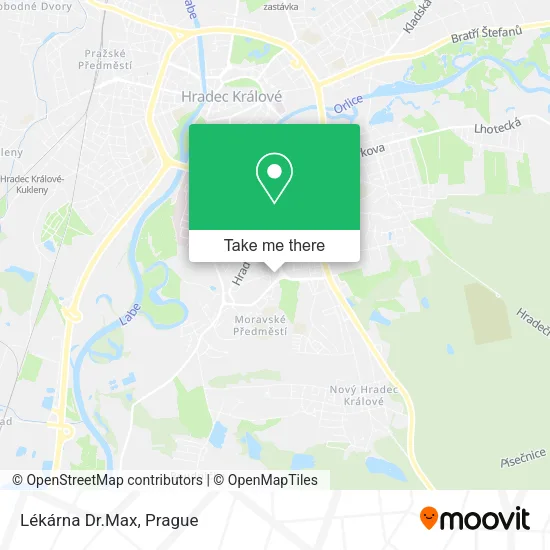 Карта Lékárna Dr.Max