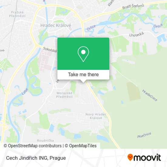 Карта Cech Jindřich ING