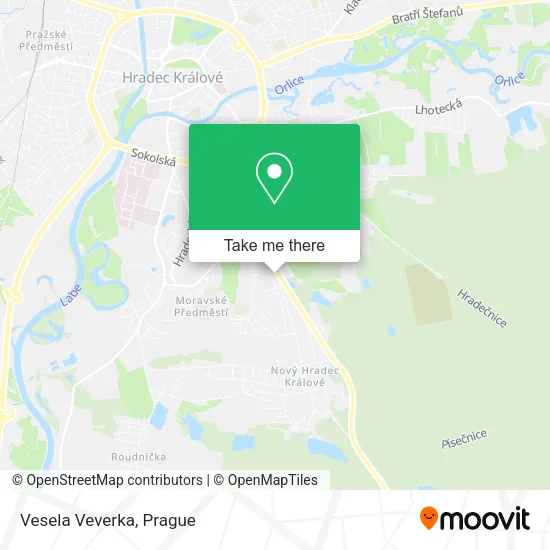 Карта Vesela Veverka