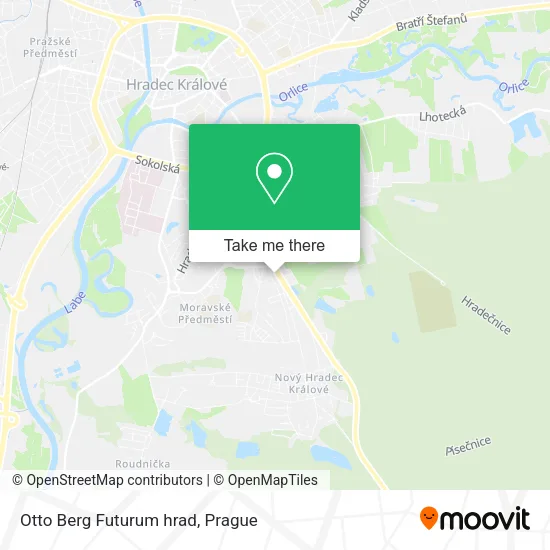 Карта Otto Berg Futurum hrad