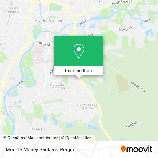 Карта Moneta Money Bank a s