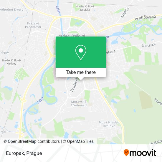 Карта Europak