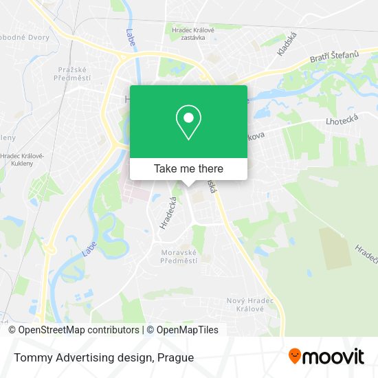Карта Tommy Advertising design
