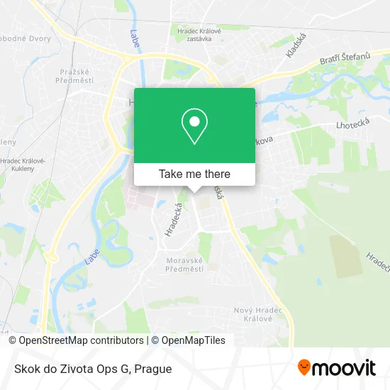 Карта Skok do Zivota Ops G