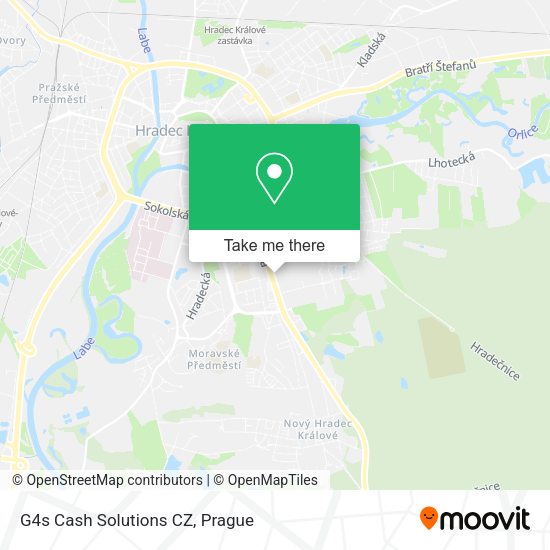 Карта G4s Cash Solutions CZ