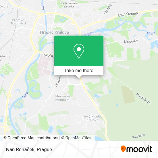 Карта Ivan Řeháček