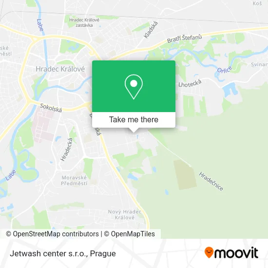 Карта Jetwash center s.r.o.
