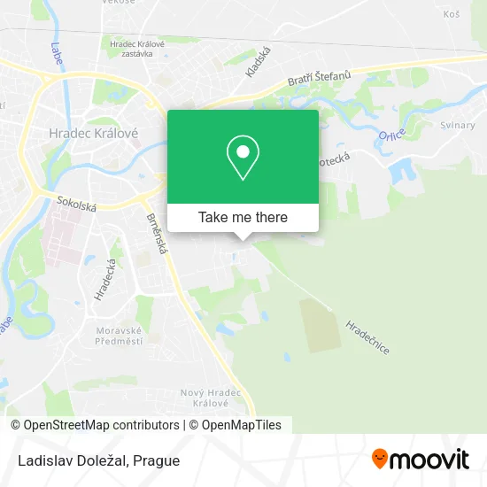 Ladislav Doležal map
