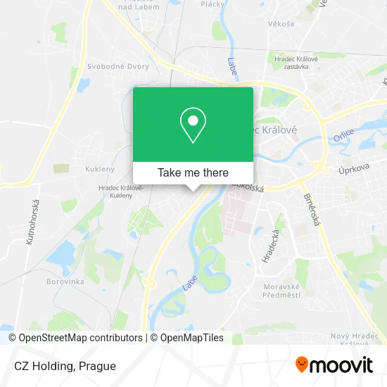 Карта CZ Holding