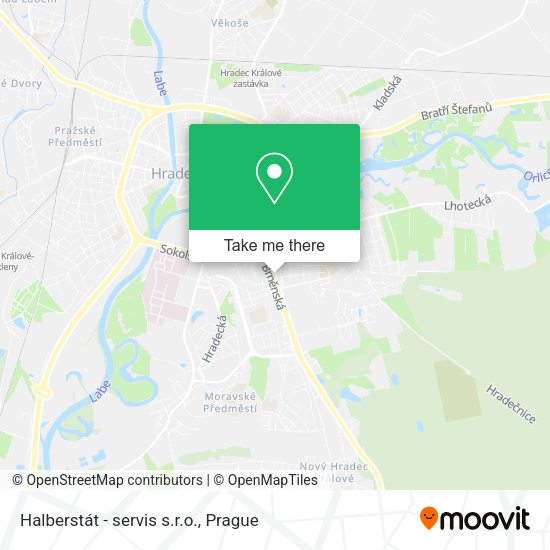 Карта Halberstát - servis s.r.o.
