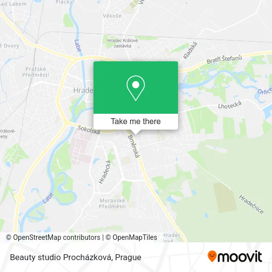 Карта Beauty studio Procházková