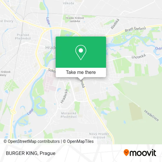 Карта BURGER KING