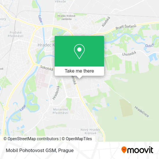 Карта Mobil Pohotovost GSM